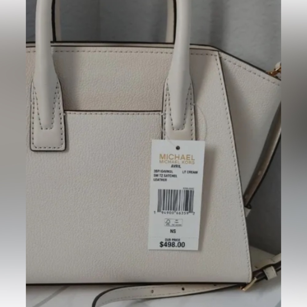 Michael Kors Avril Crossbody & Satchel Purse & Pink Jetset Wallet